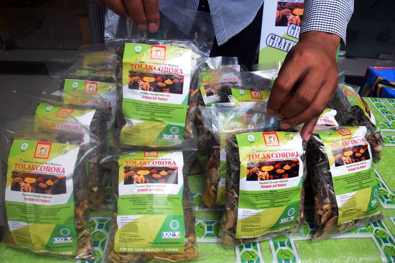 Jamu Herbal Tolak Corona...