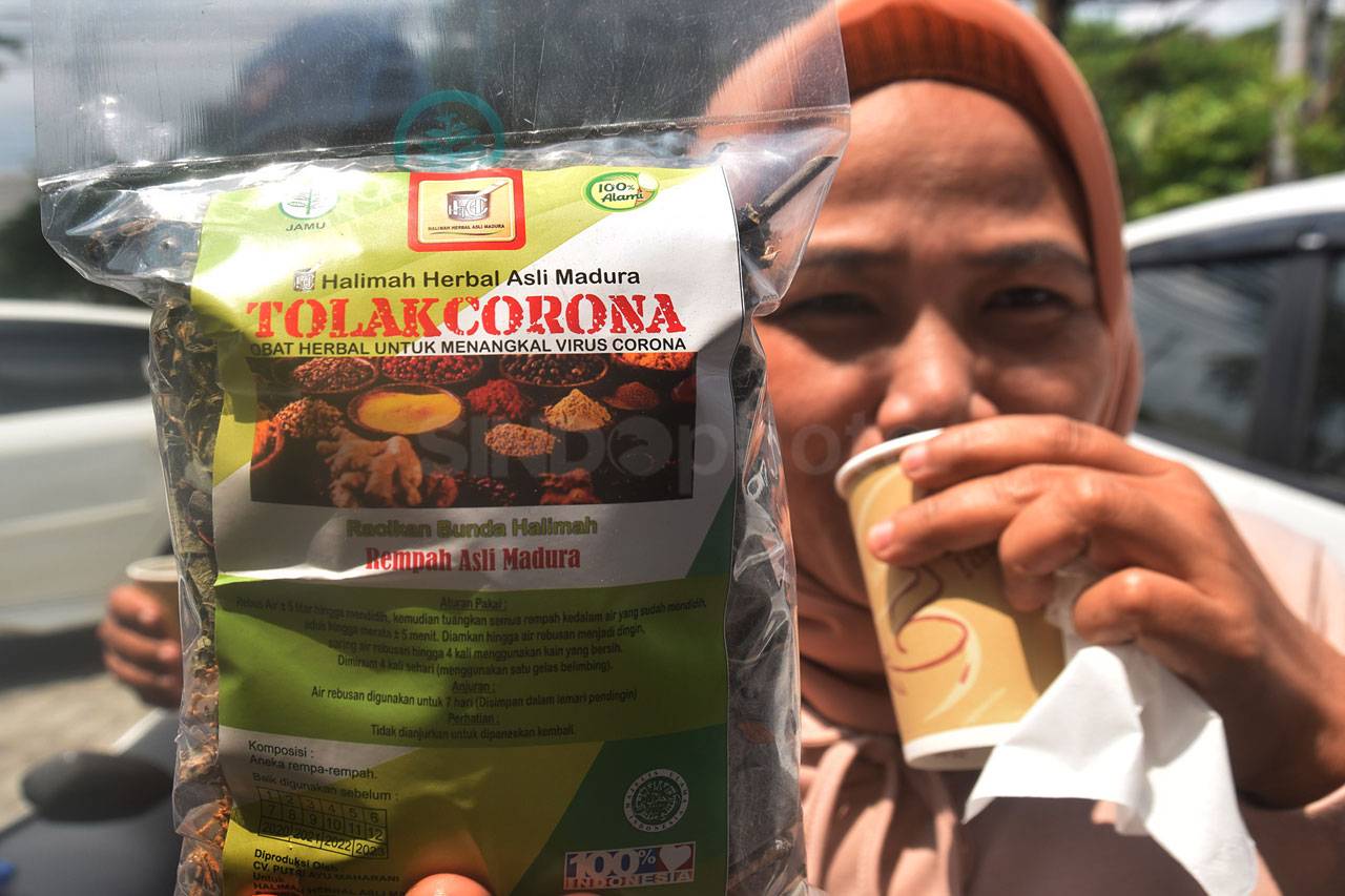 Jamu Herbal Tolak Corona...