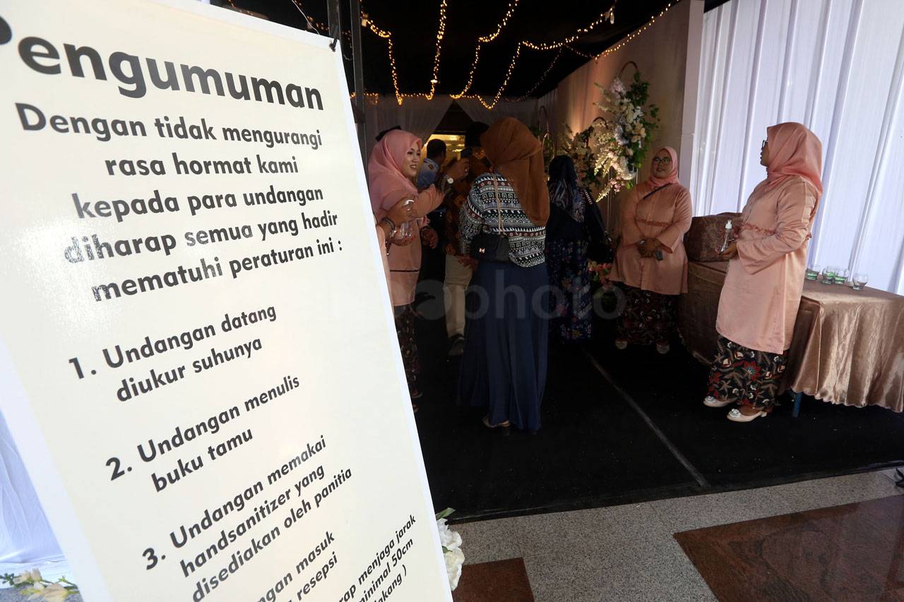 Begini Resepsi Pernikahan...