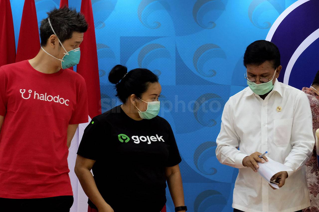 Kolaborasi Gojek, Halodoc...