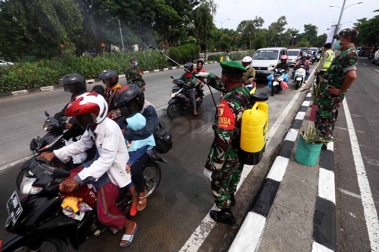 TNI-Polri Sterilkan...
