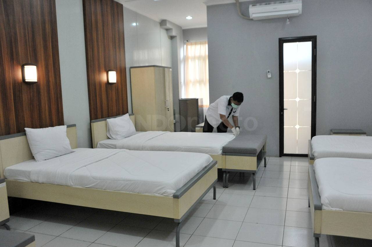 Persiapan Wisma Atlet...