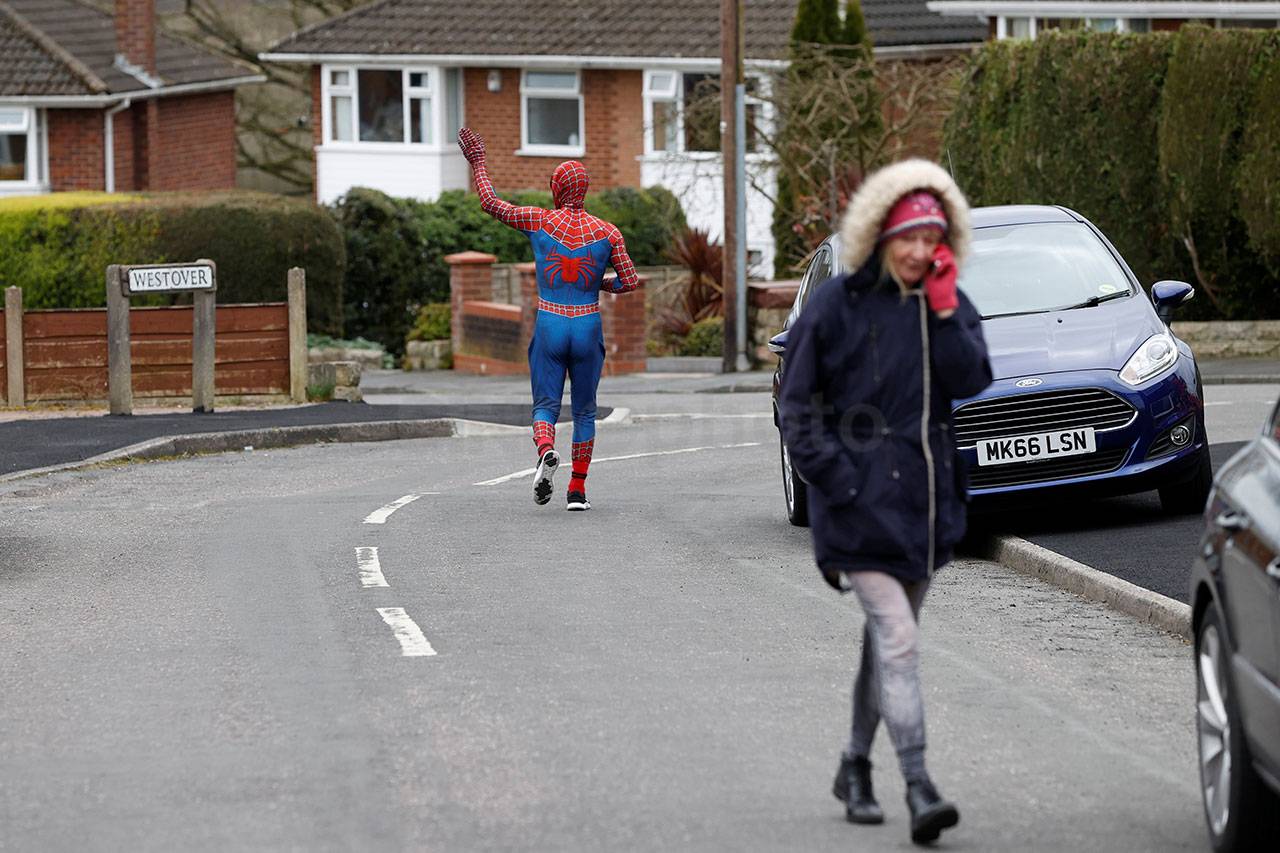 Pandemi Corona, Spiderman...