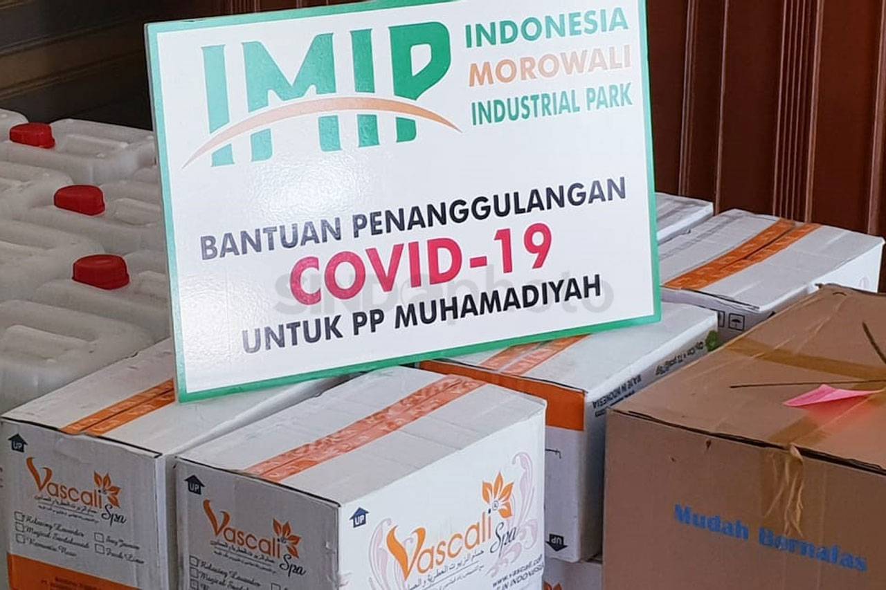 IMIP Serahkan Bantuan...